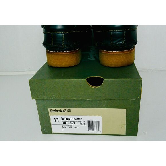 TIMBERLAND NAVY BLUE 3 EYE CLASSIC LUG BOAT SHOE. MEN'S 11M - Picture 4 of 4